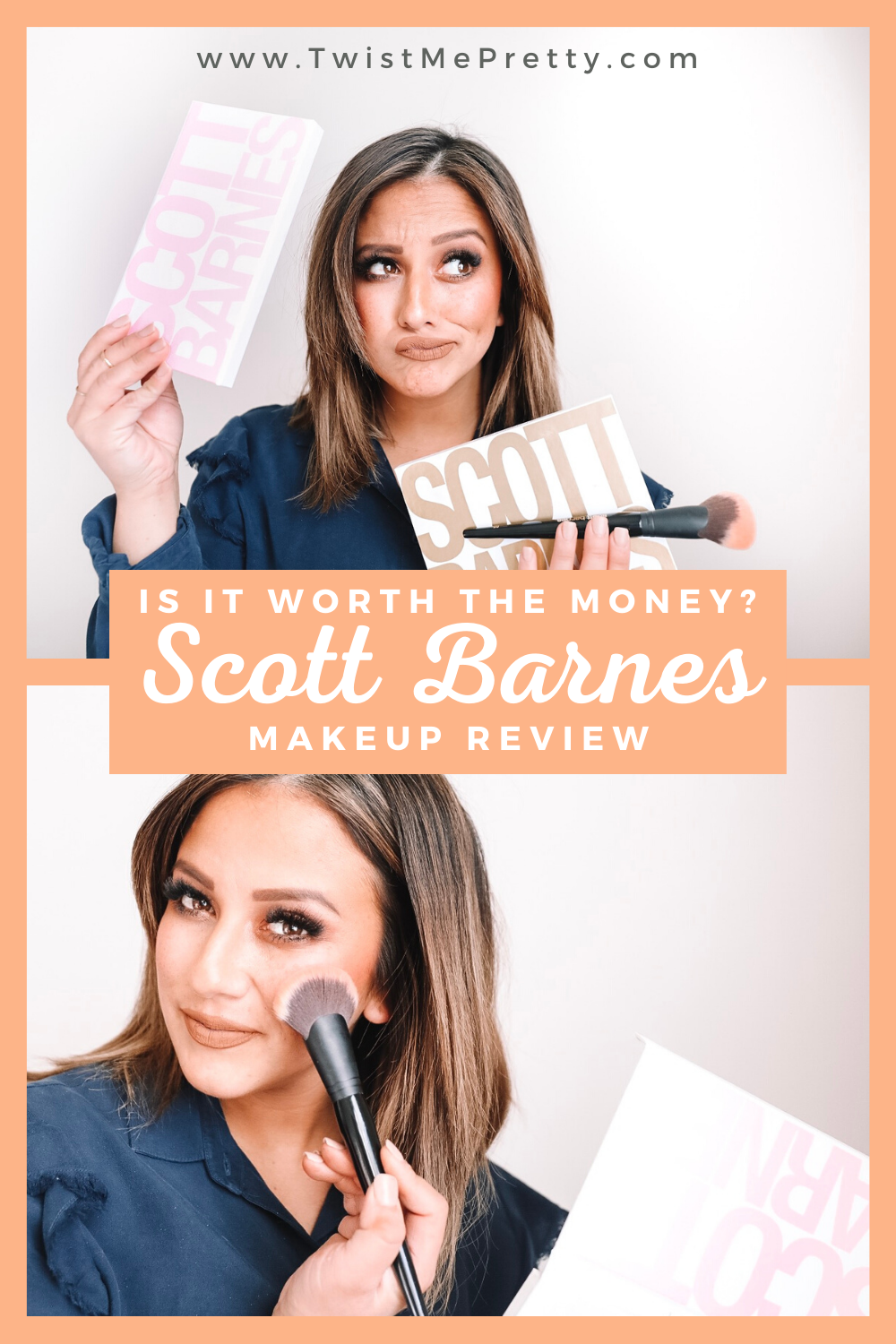 Is it worth the money? Scott Barnes Makeup Review www.TwistMePretty.com