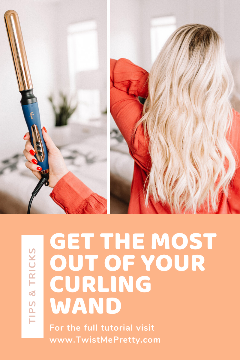 Tips & Tricks to Get the Most Out of Your Curling Wand www.TwistMePretty.com