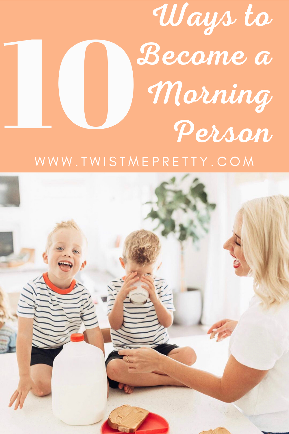 10 ways to become a morning person. www.twistmepretty.com