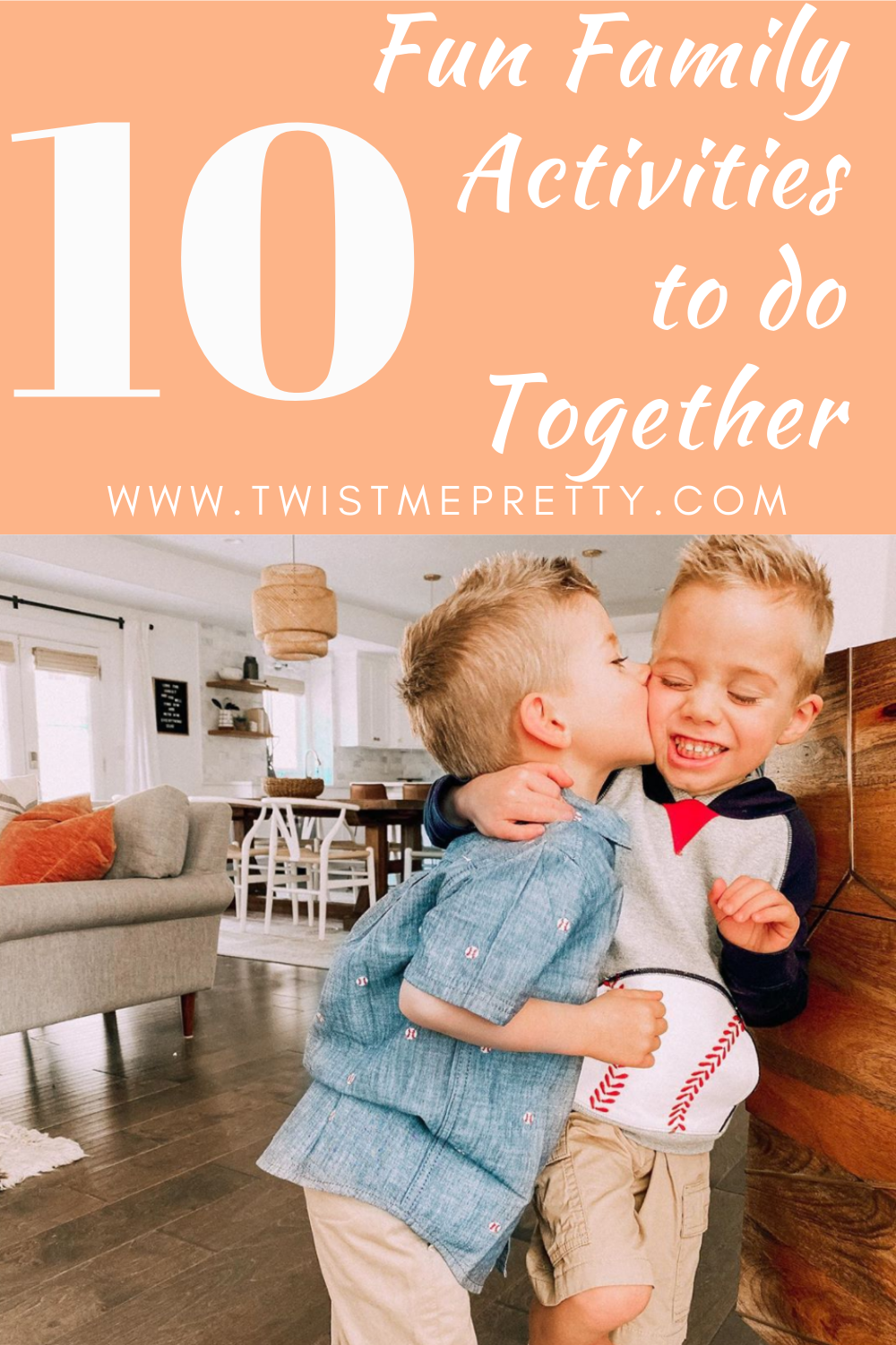 10 Fun Family Activities to do together. www.twistmepretty.com