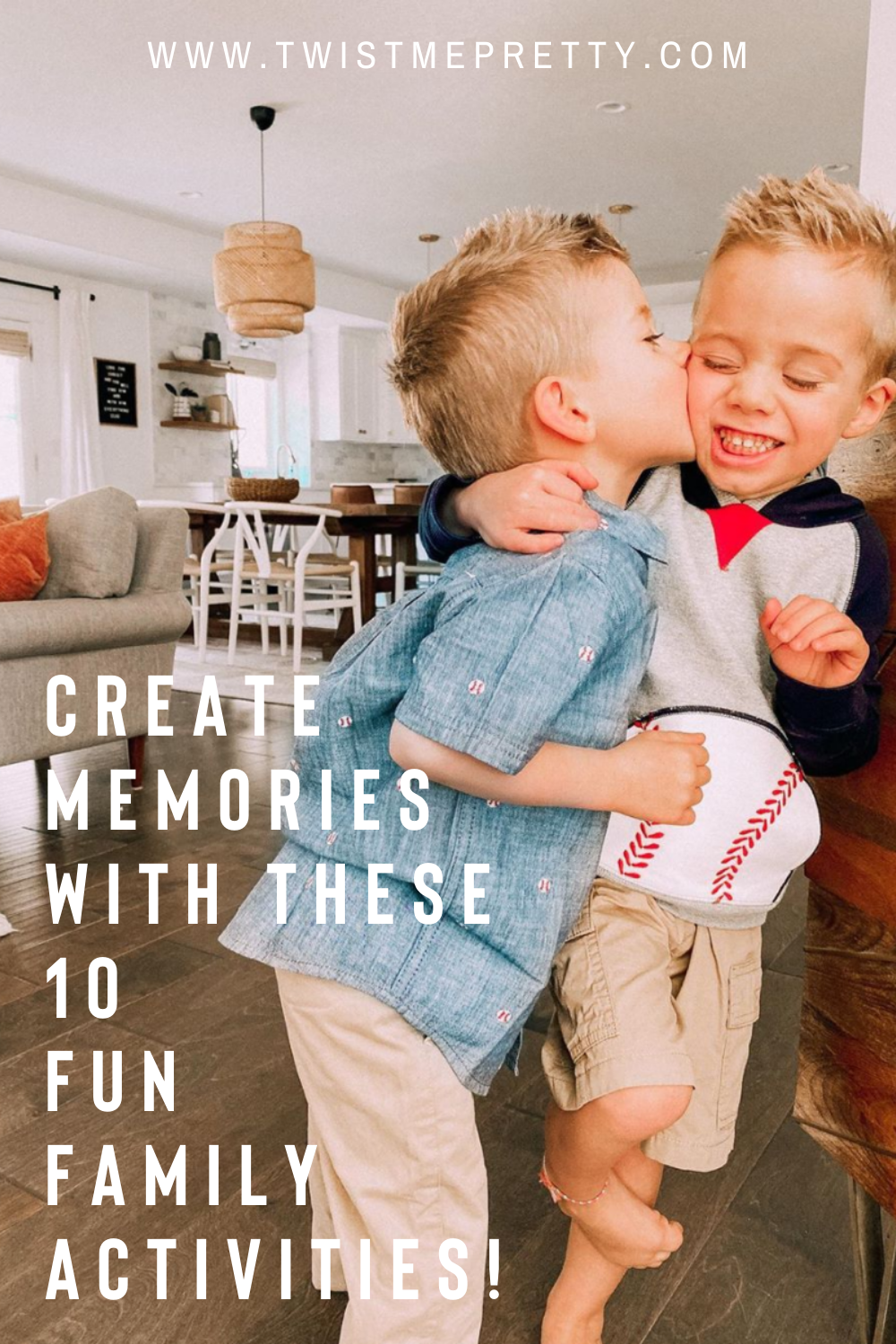 Create memories with these 10 fun family activities! www.twistmepretty.com