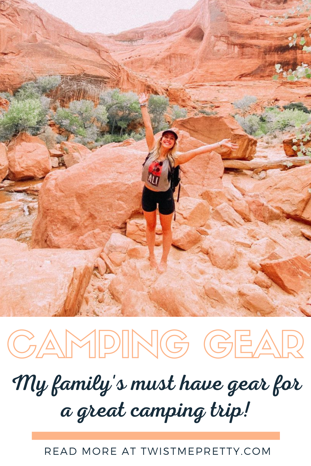 Camping Gear- My family's must haves for a great camping trip. www.twistmepretty.com