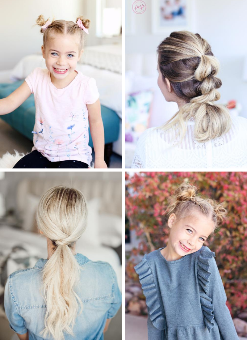 Easy hairstyles for girls that you can create in minutes