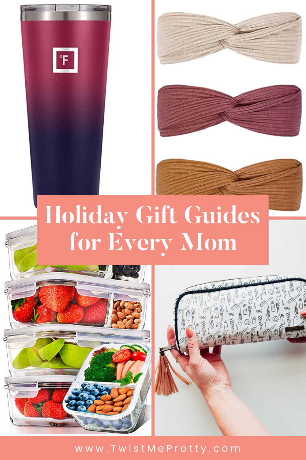 Holiday Gift Guides for every mom www.twistmepretty.com