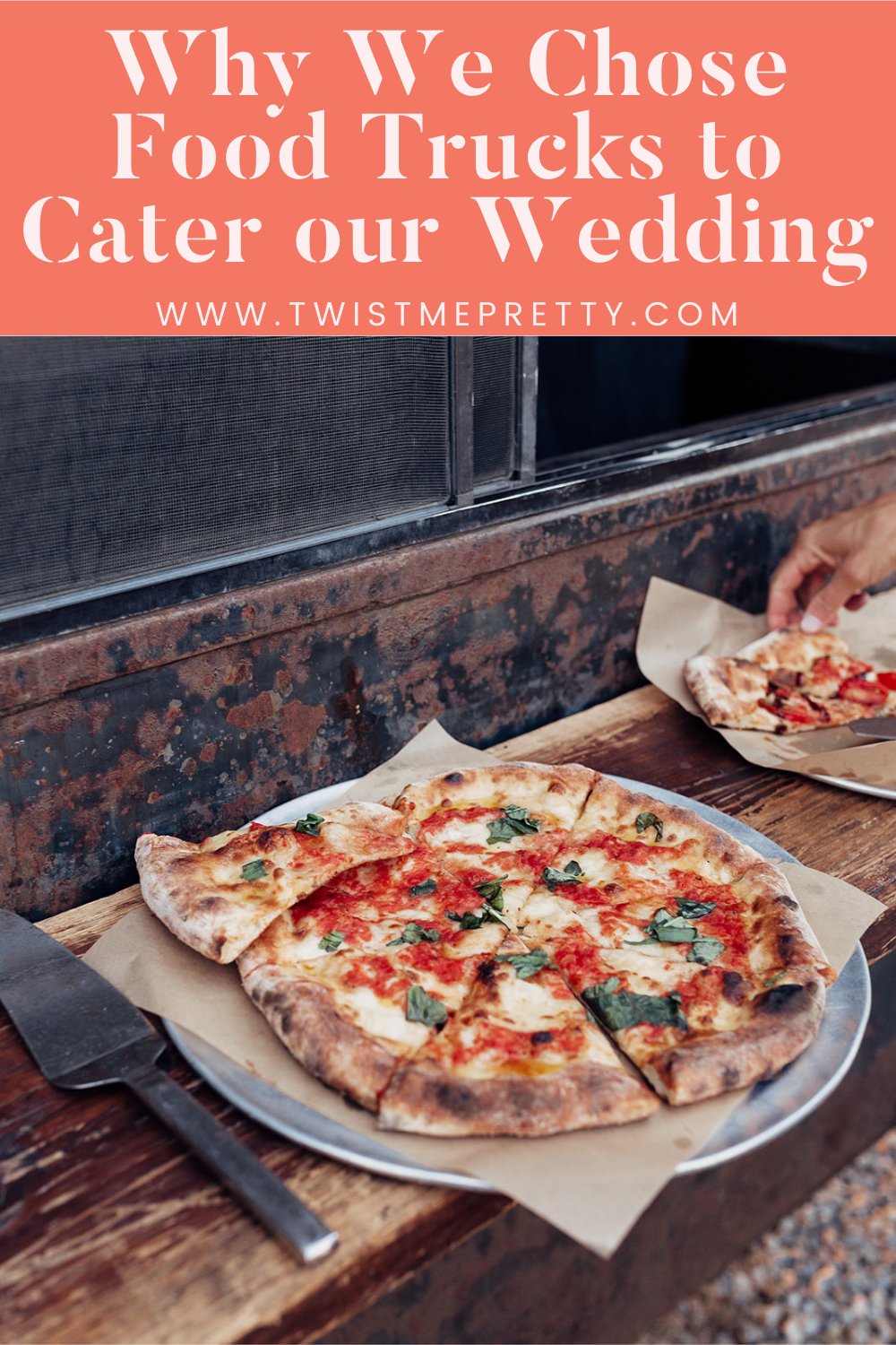 Why we chose food trucks to cater our wedding. www.twistmepretty.com