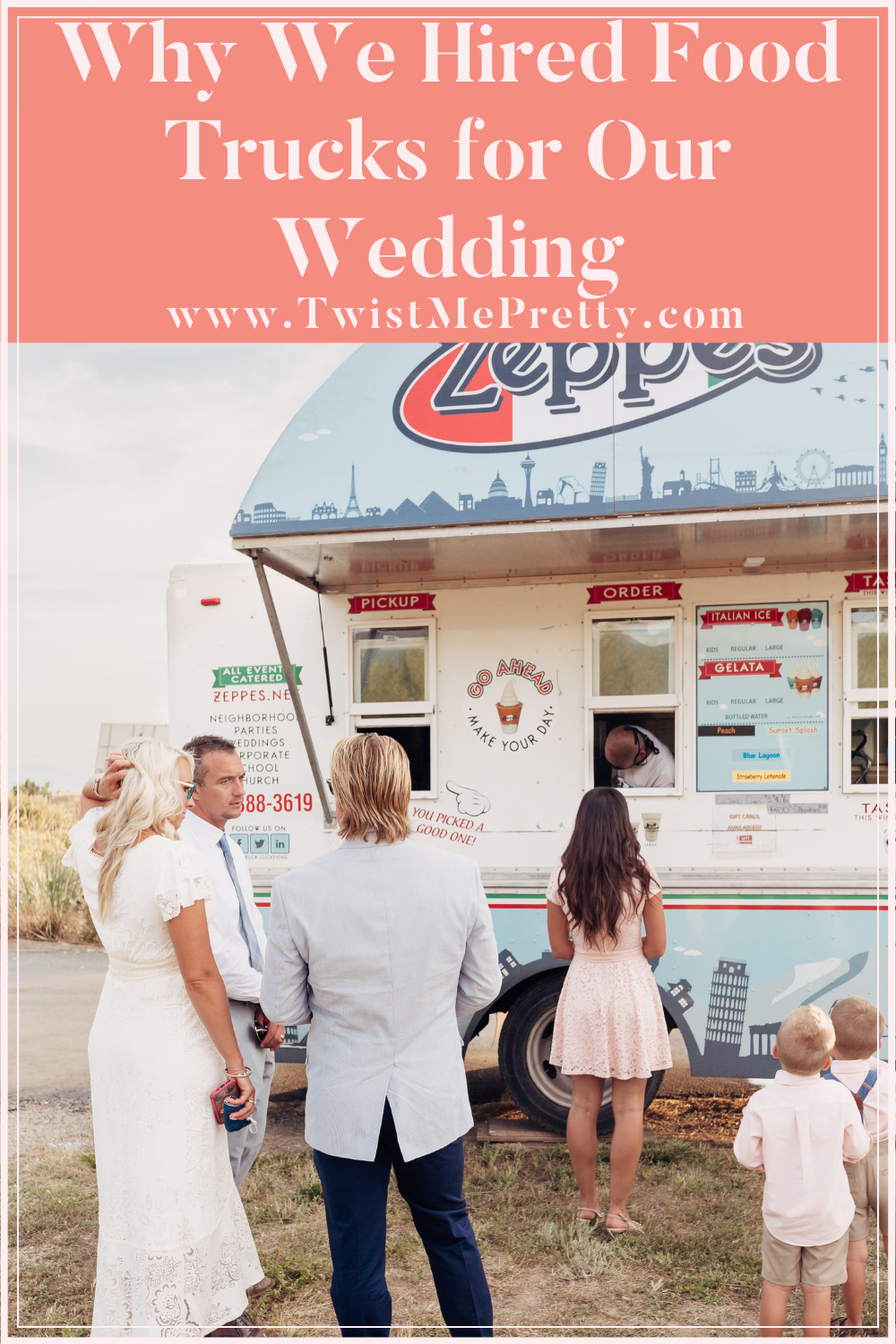 How We Used Food Trucks for our Wedding Reception Twist Me Pretty