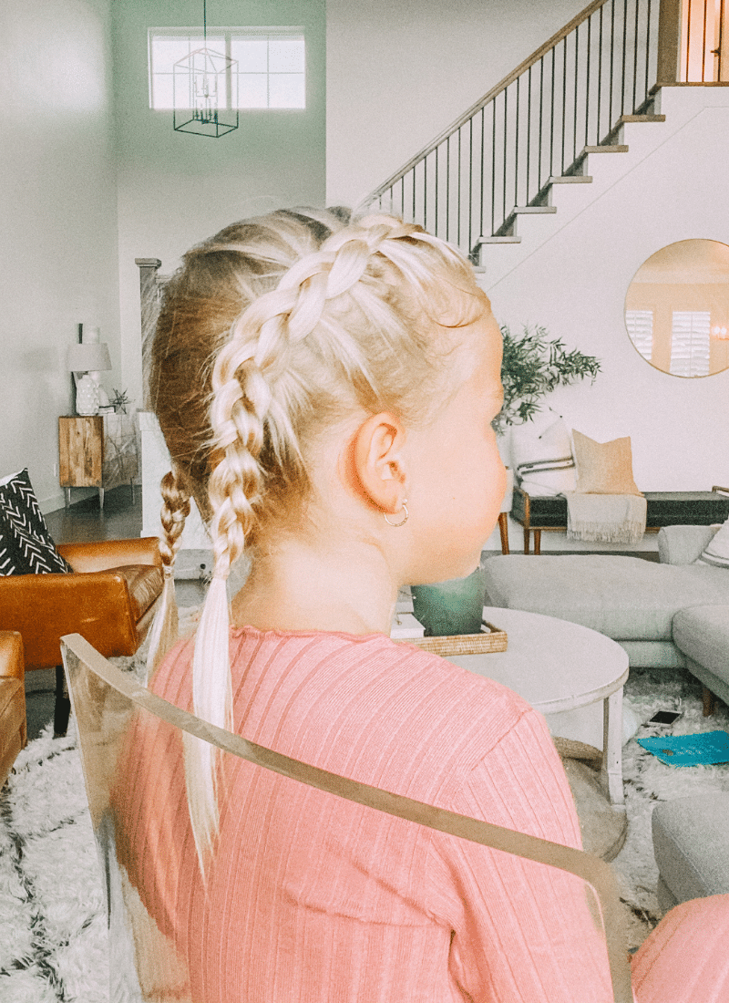 Easy Boxer Braids For Little Girls Anyone Can Do - Twist Me Pretty