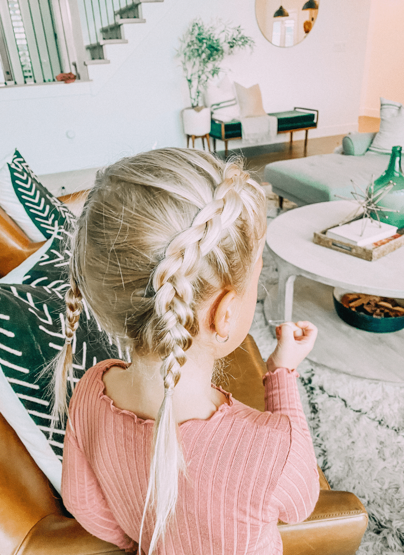 Braids and Ribbon Hairstyle - Babes In Hairland