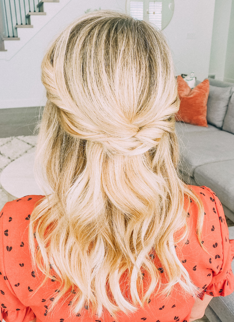 This twist hairstyle only takes 2 minutes! www.twistmepretty.com