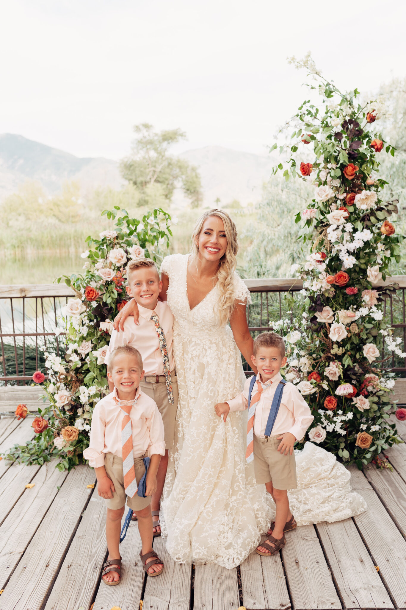 Natural wedding look online