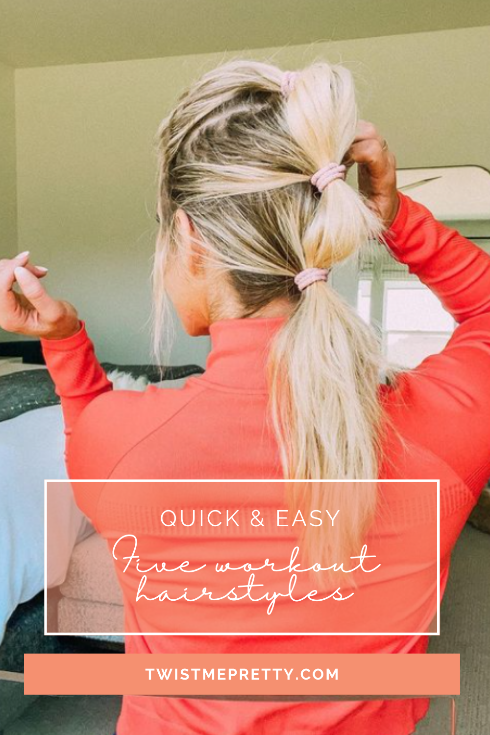 Check out these cute hairstyles you can wear when working out. www.twistmepretty.com
