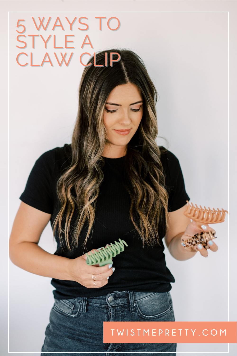 6 ways to style your hair with a claw clip