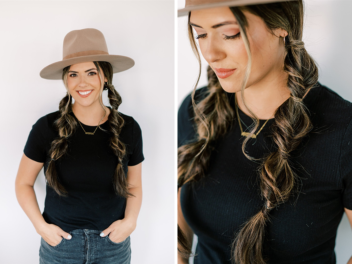 Top 10 Hat Hairstyle You need to Try. twistmepretty.com