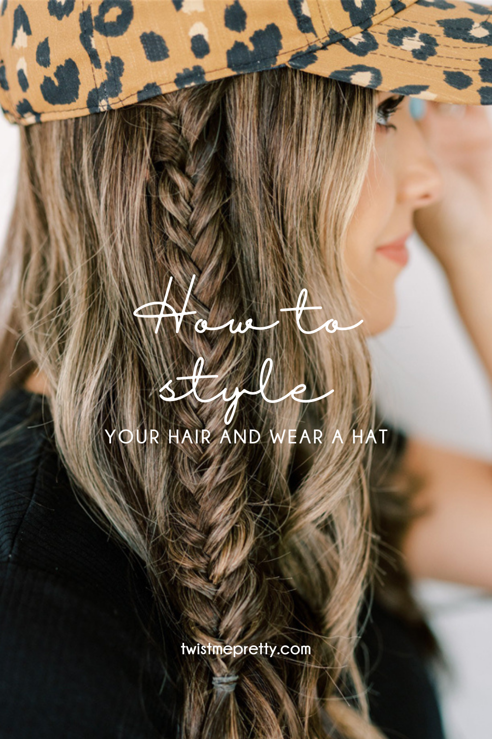 how to style hair with a hat twistmepretty.com