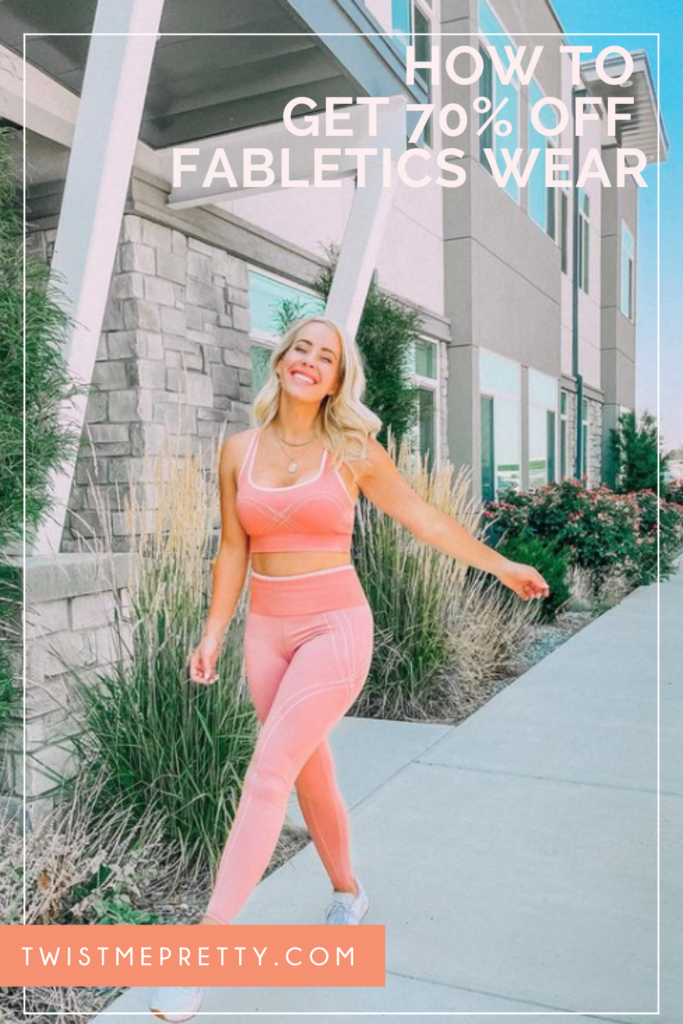 How to Get 70% off Fabletics Wear - Twist Me Pretty